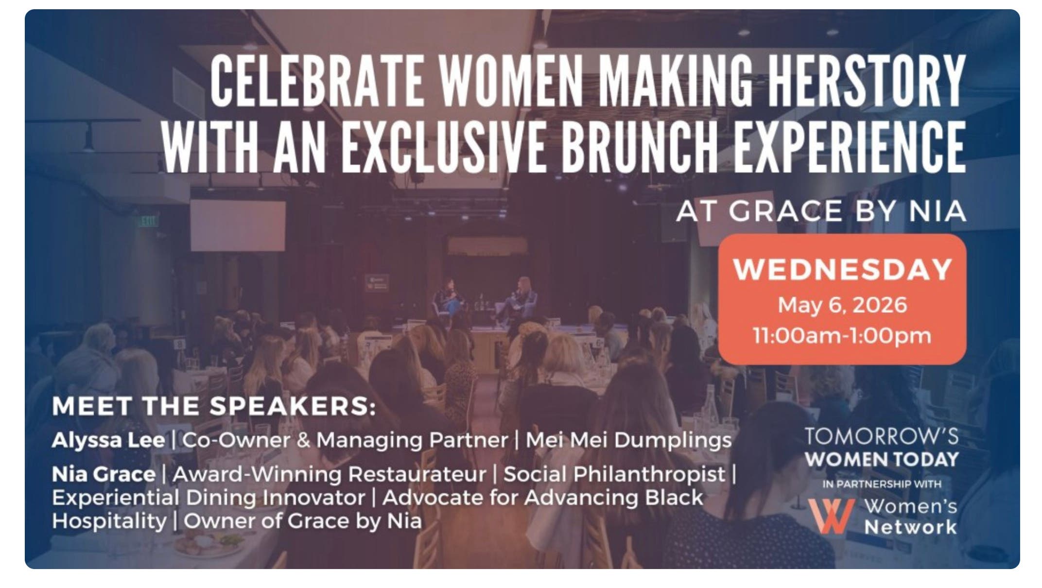 Celebrate Women making HERstory with an Exclusive Brunch Experience