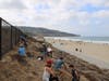 Volunteers and local employees help maintain the Esplanade in Redondo Beach.