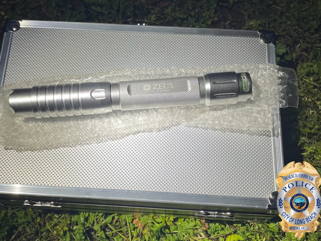 Over the past several weeks, LBPD said investigation uncovered several instances of a laser being pointed at LBPD's FOX helicopter, commercial airliners and private planes near the Long Beach Airport.