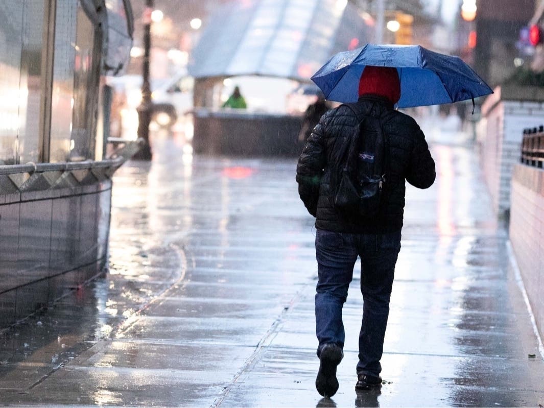 According to the National Weather Service, this week's "vigorous storm system" traveled south from the Gulf of Alaska and will likely extend into Thursday