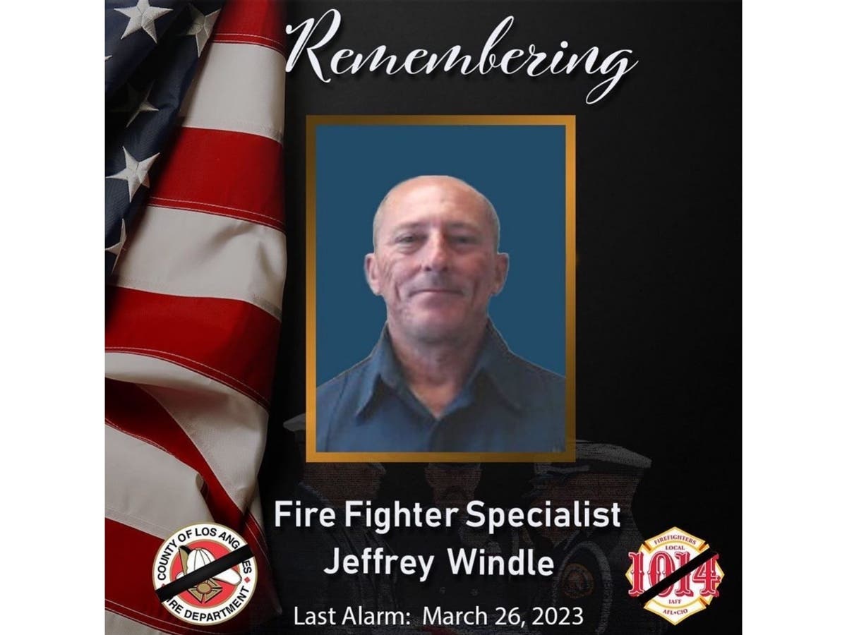 Windle was last assigned to Fire Station 56 in the City of Rolling Hills, according to LACoFD. No cause of death was provided by the department.