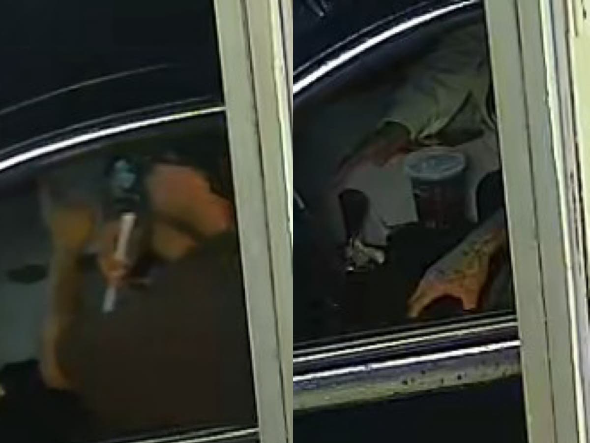 Police described the individual as a man in his early 20s with a medium complexion wearing prescription glasses.