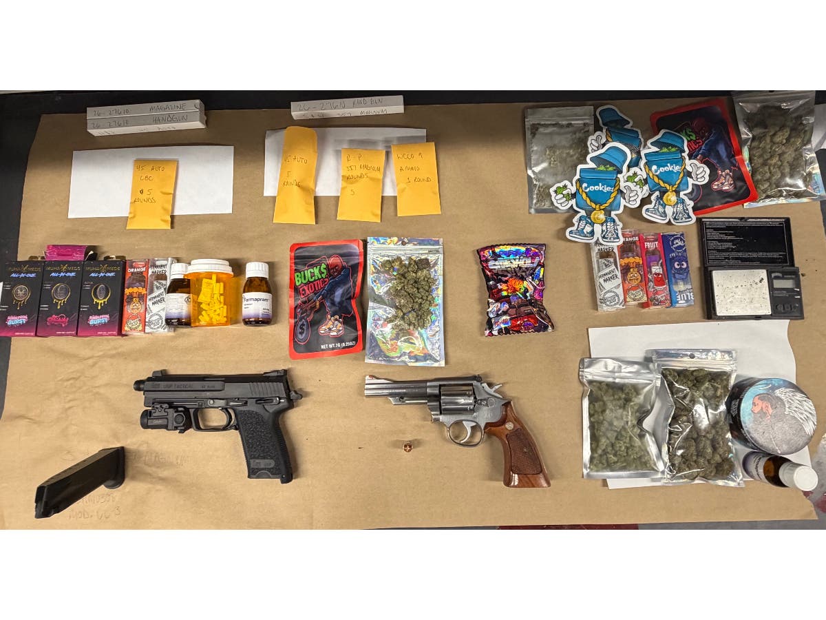 At about 7:44 p.m. on April 25, police responded to the 1100 block of McDaniel Avenue for reports of suspicious vehicles.