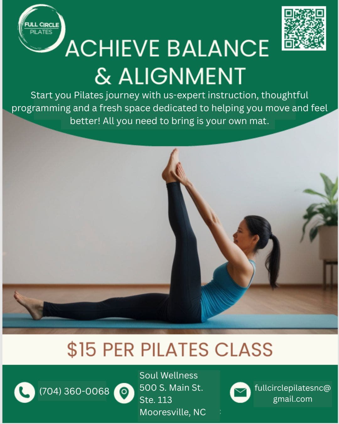Pilates Mat Classes