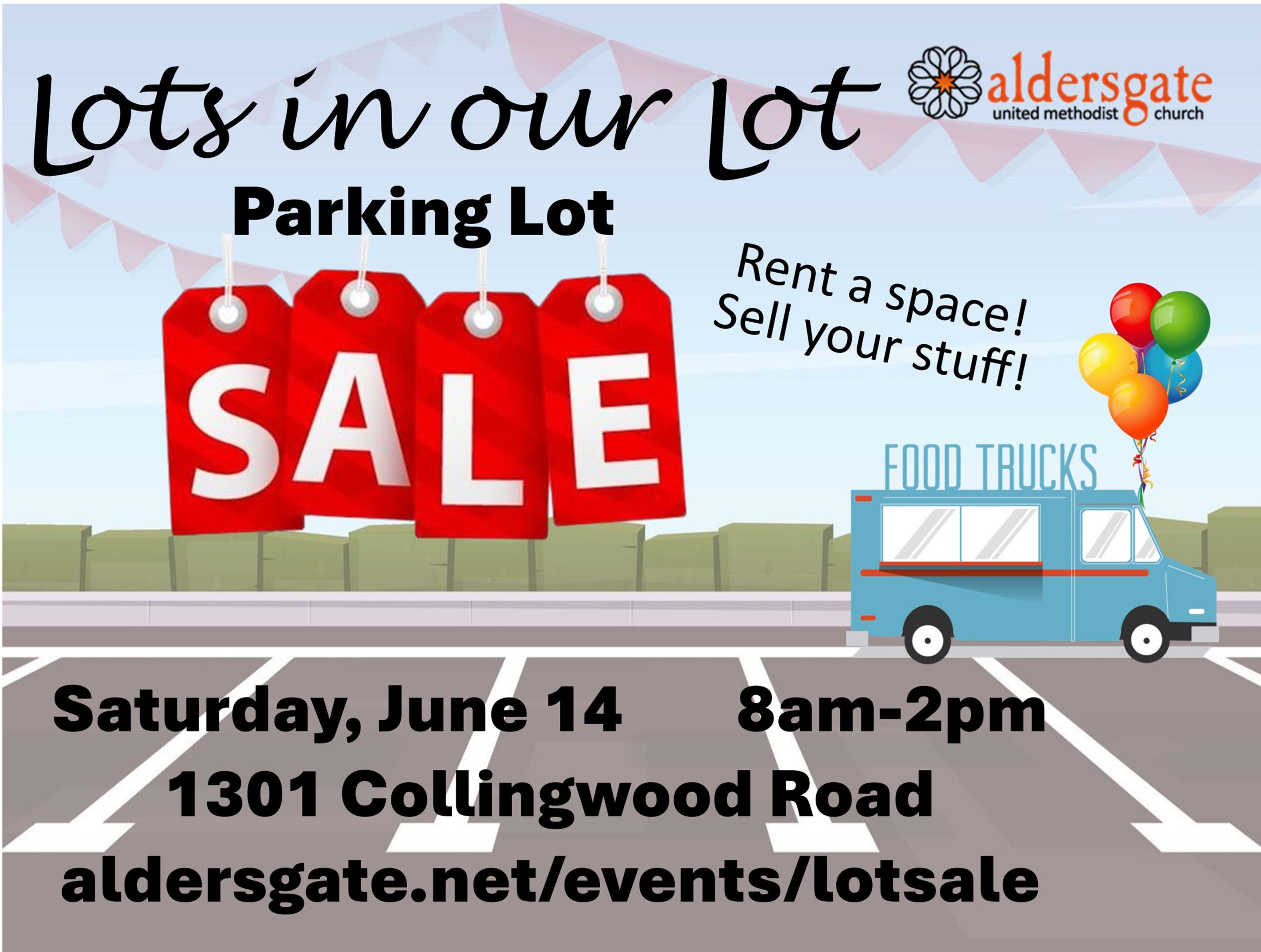 Parking Lot Garage Sale!