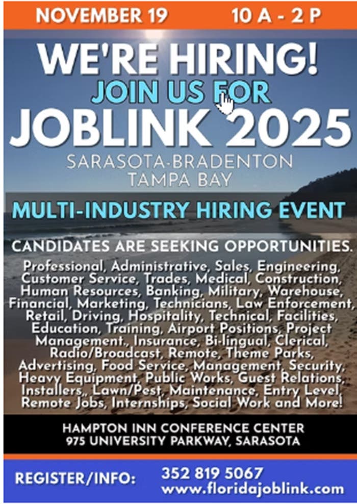 Sarasota / Bradenton / Tampa Bay Job Fair