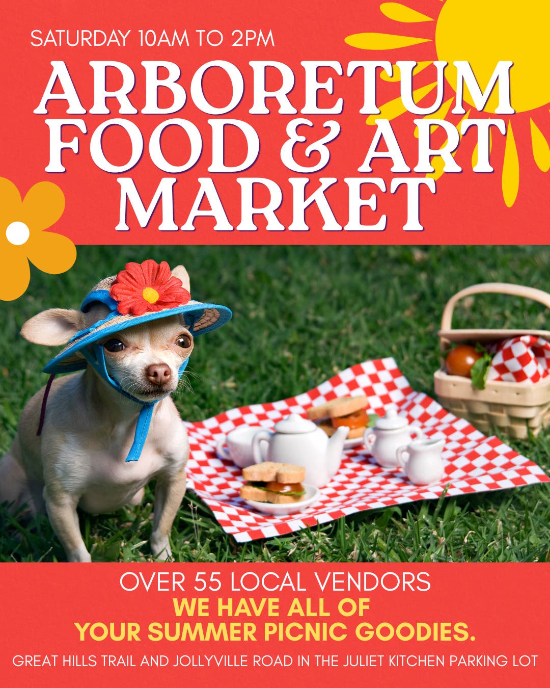 Arboretum Food and Artisan Market Over 55 Vendors! 