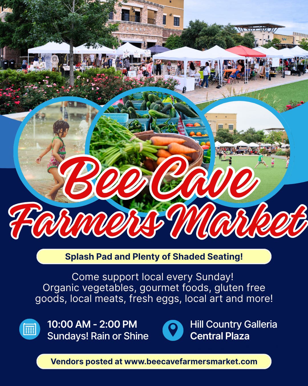 Bee Cave Farmers Market this Sunday!