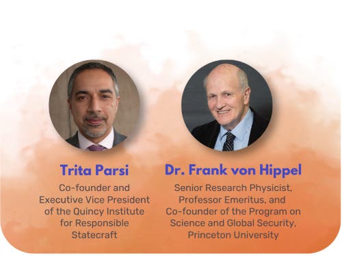Virtual Event - How to End the Iran War and Prevent Nuclear Weapons Use in the Middle East