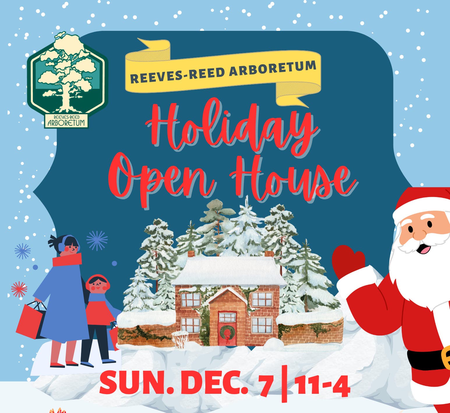 Holiday Open House at Reeves-Reed Arboretum