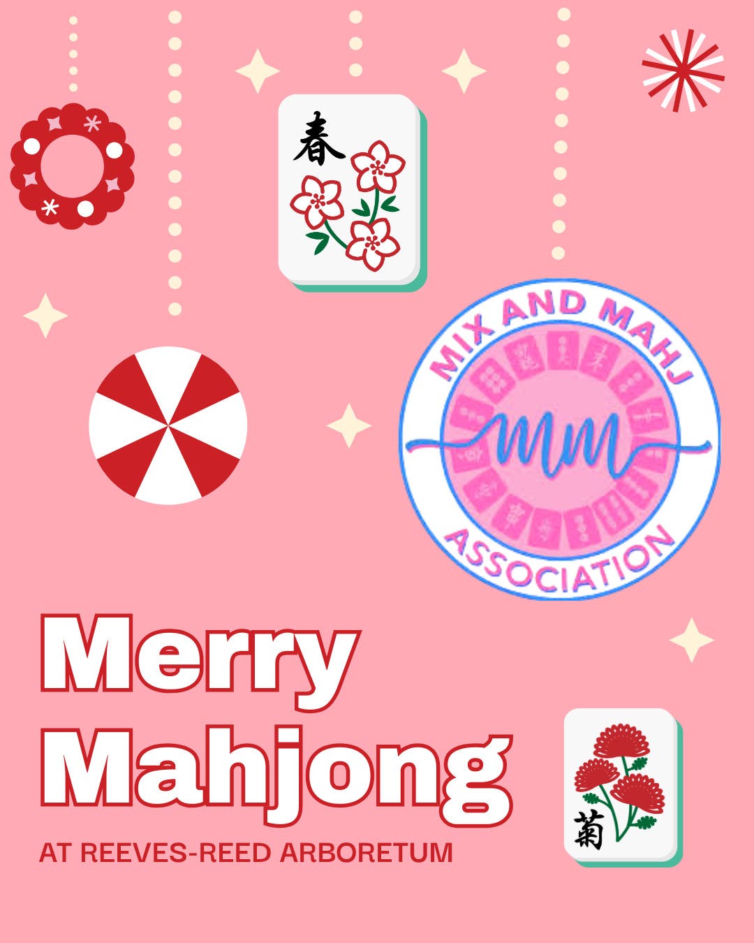 Merry Mahjong at Reeves-Reed Arboretum