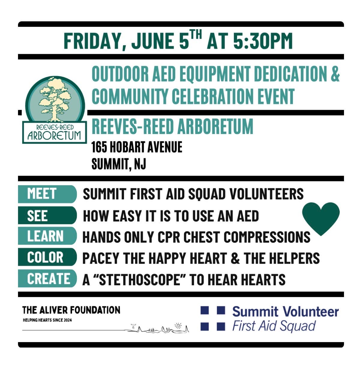AED Dedication and Community Celebration Event