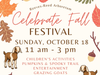 Reeves-Reed Arboretum's family-friendly Celebrate Fall Festival is taking place on Sunday, October 18, 11am-3 pm.