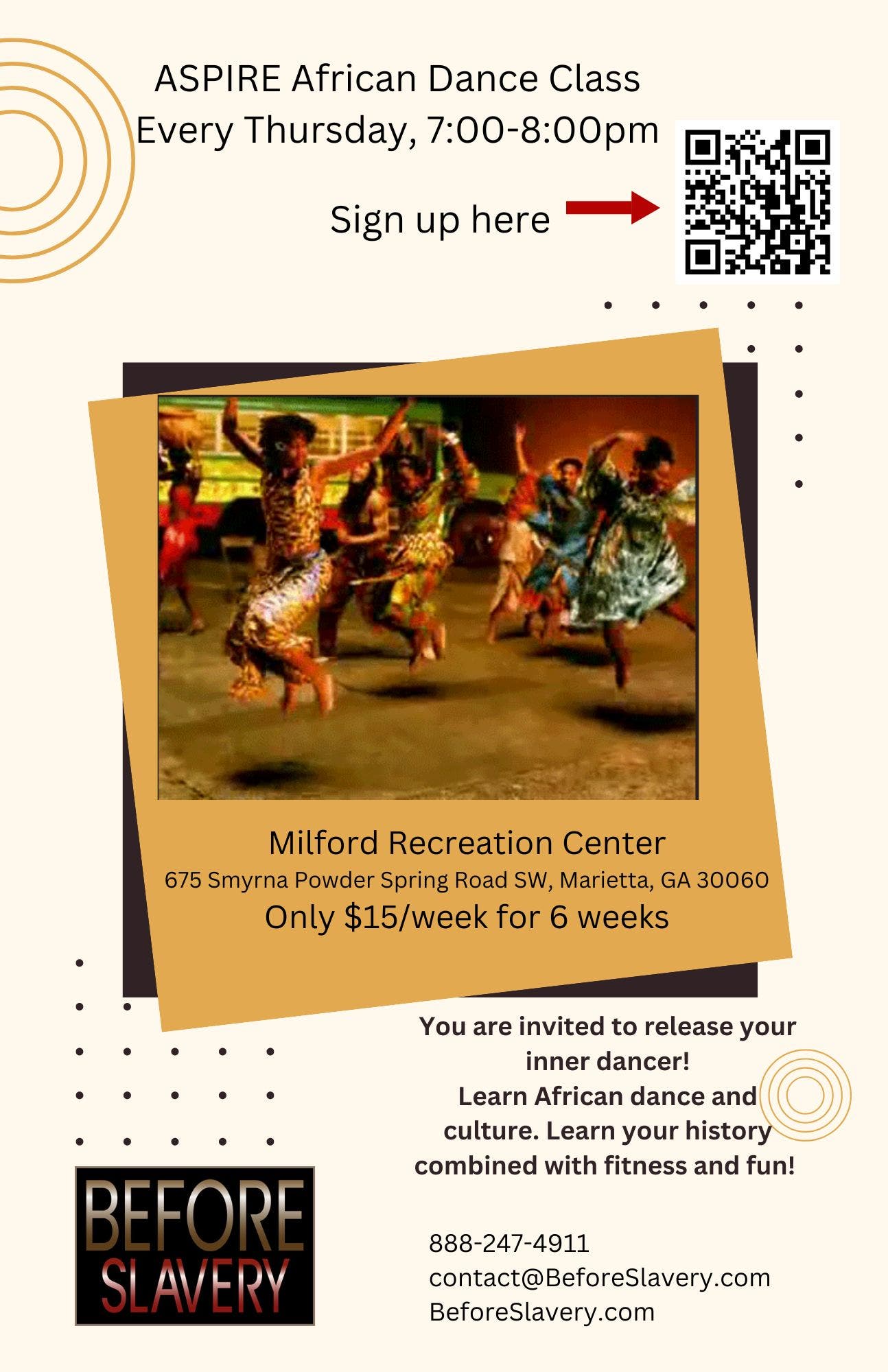 Where Culture Meets Rhythm: Aspire African Dance Class