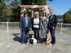 Michale Sweeny US Navy Veteran, Officiant Donna Casey, Jenny and Stefan Hespeler Co-Founders of Operation VEST