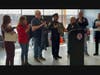 John Barnett Receives Recognition from Robert Misseri, co-founder of Paws of War, and local elected officials