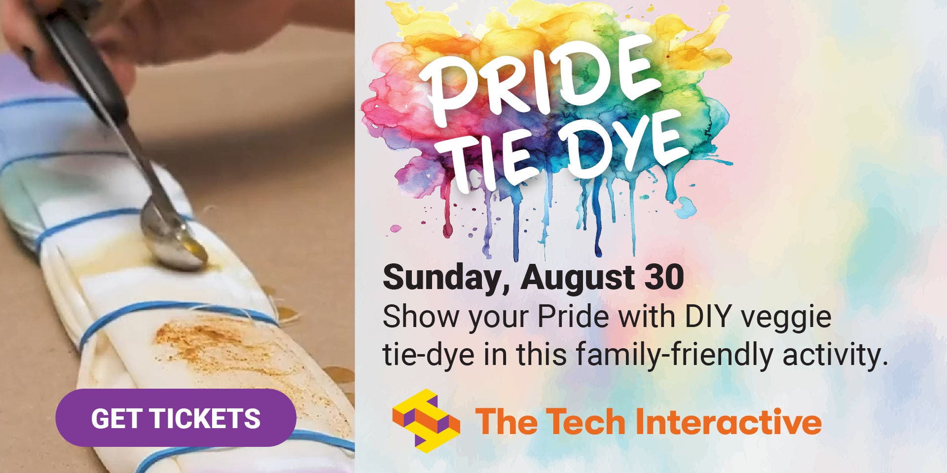 Pride Plant-Powered Tie Dye Workshop