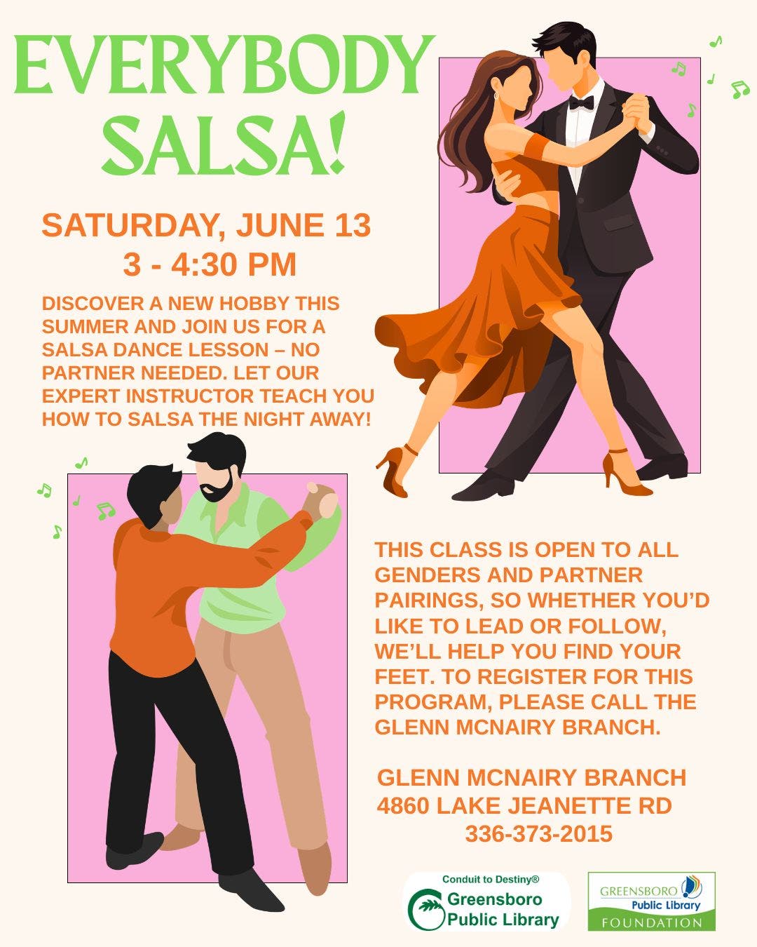 Everybody Salsa! Beginner-Friendly Salsa Lesson and Practice Party