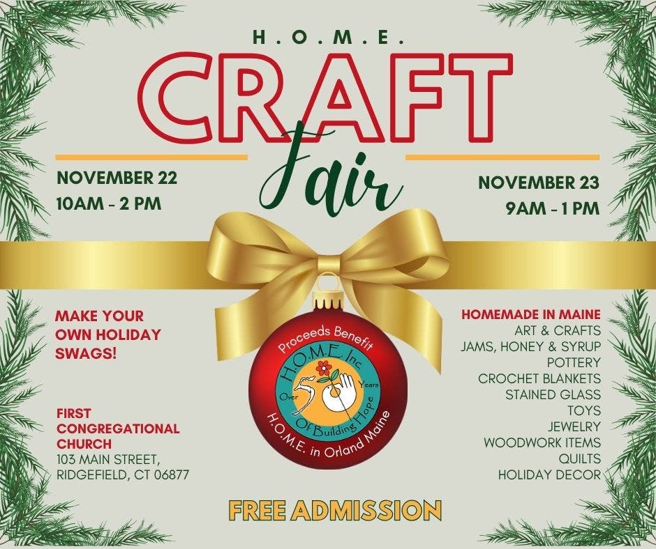 H.O.M.E. Craft Fair at First Congregational Church