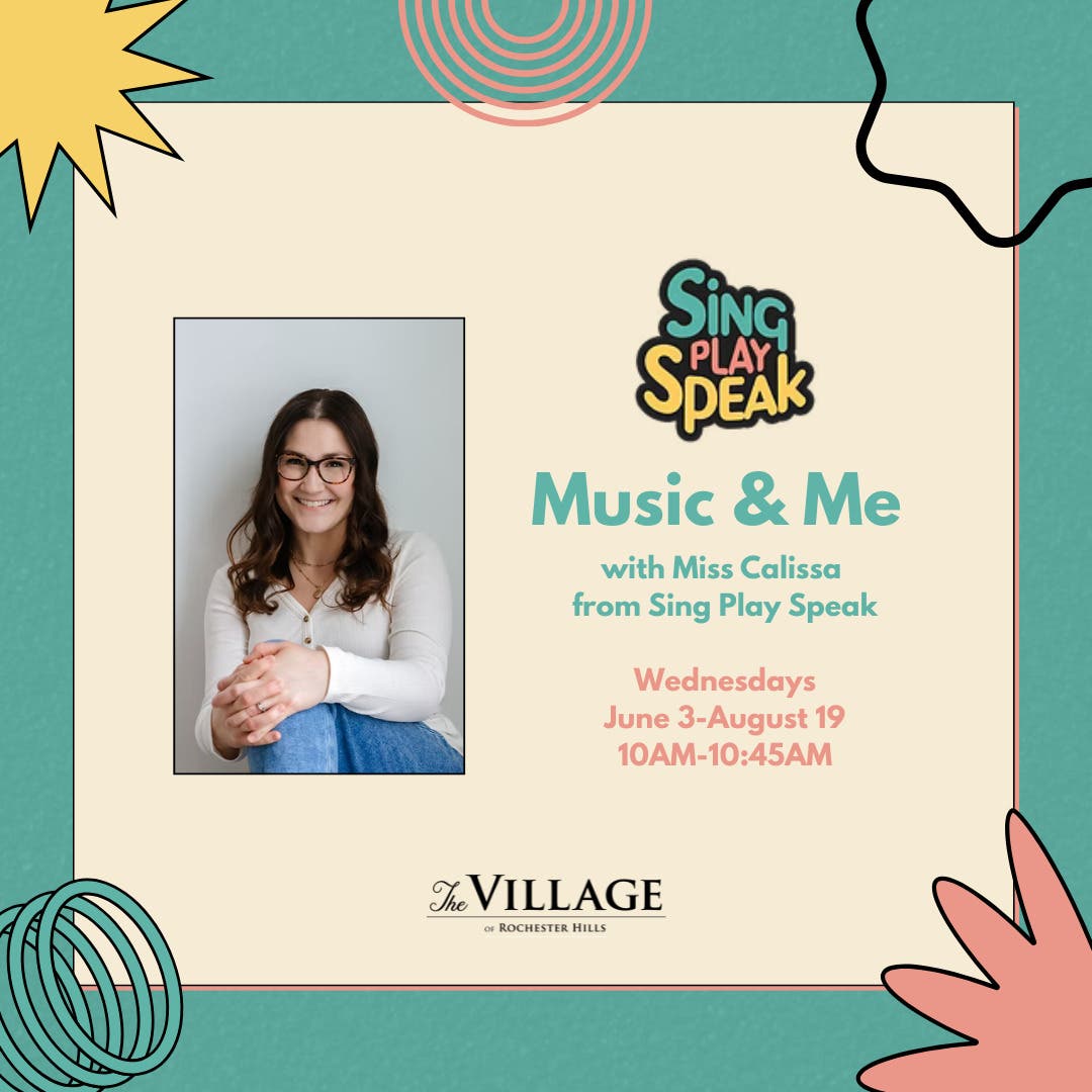 SING. PLAY. SPEAK. Music Class With Miss Calissa