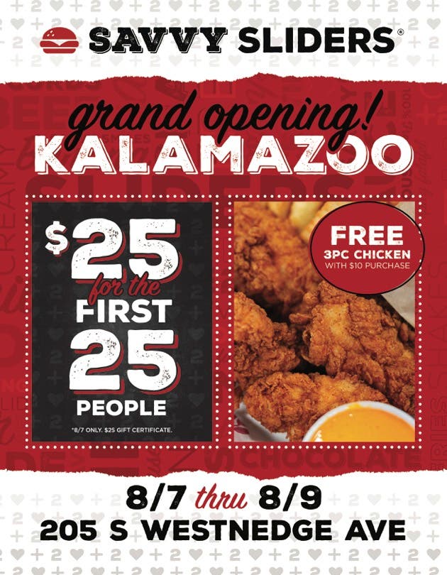 Savvy Sliders Kalamazoo Grand Opening!