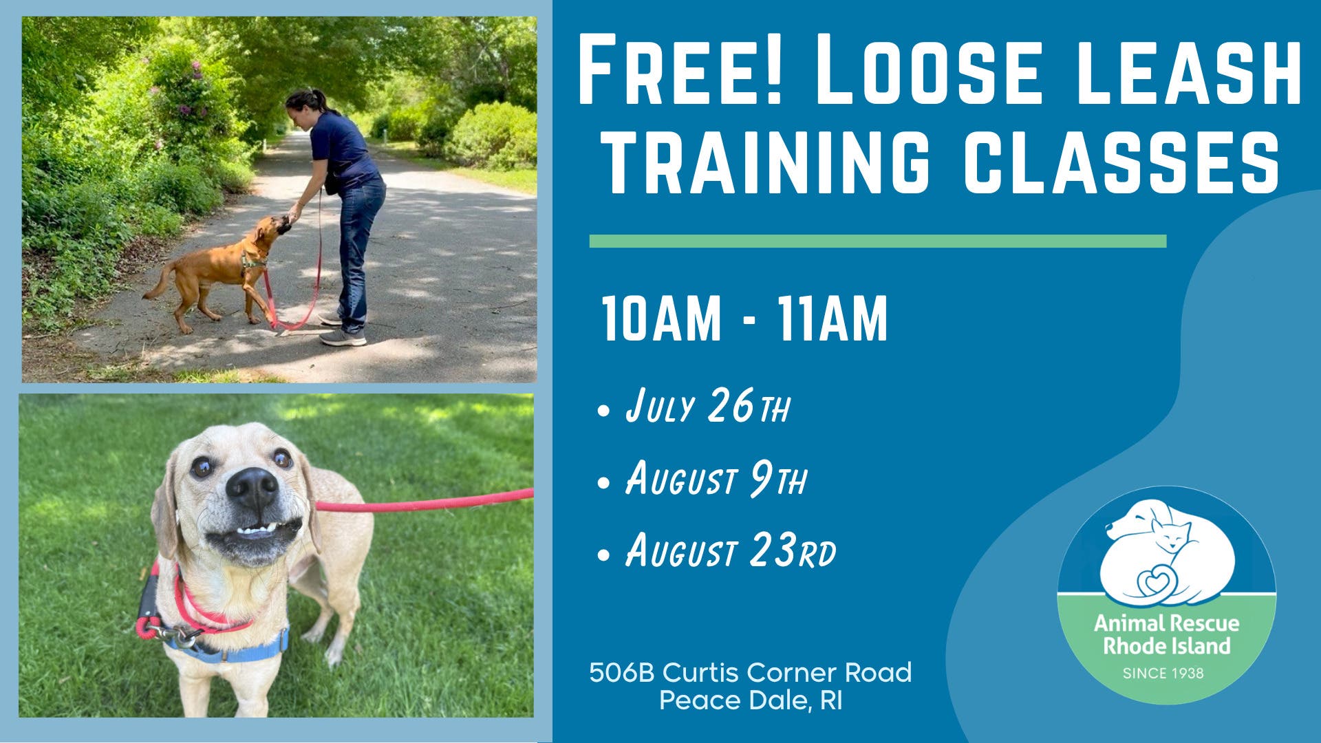 FREE! Loose Leash Walking Classes