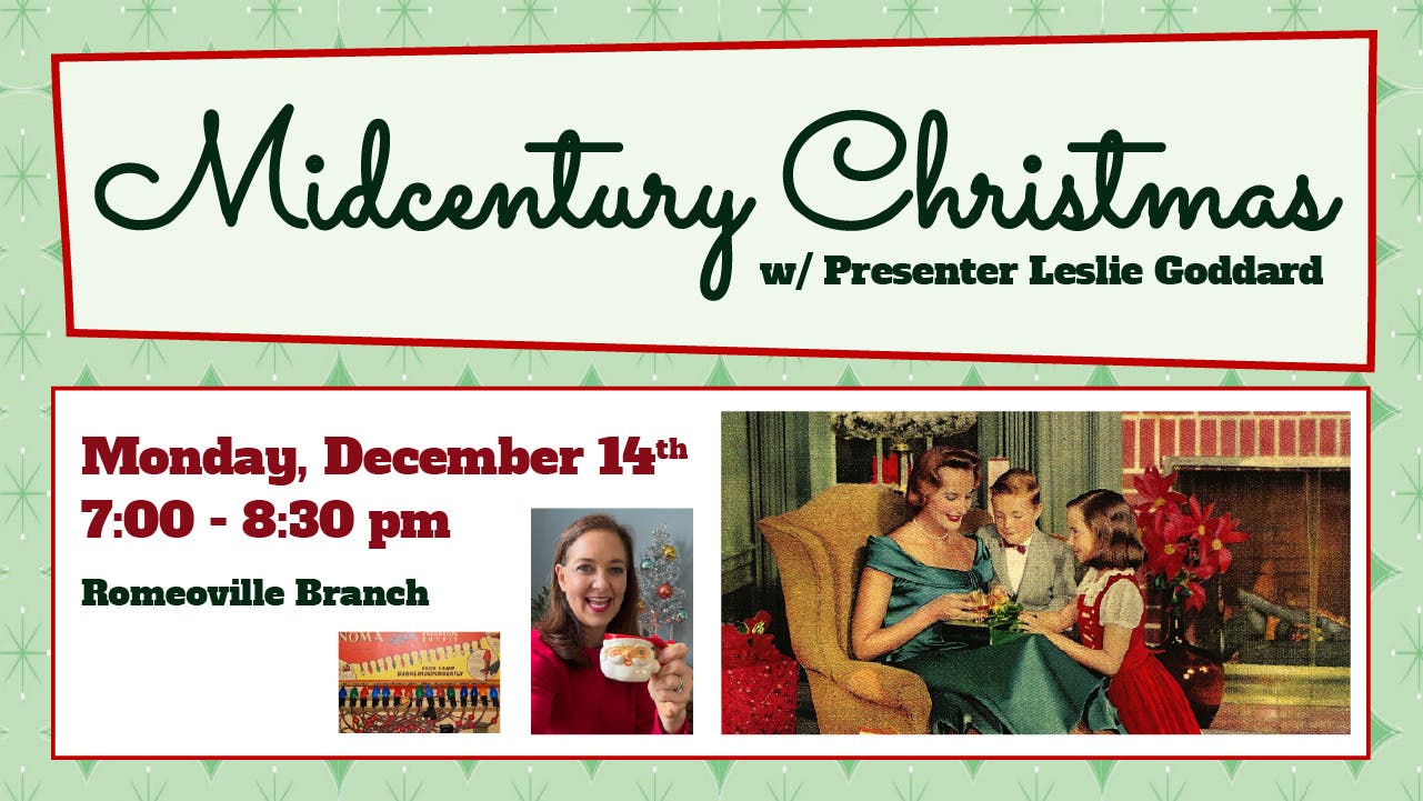 "Midcentury Christmas" with Presenter Leslie Goddard