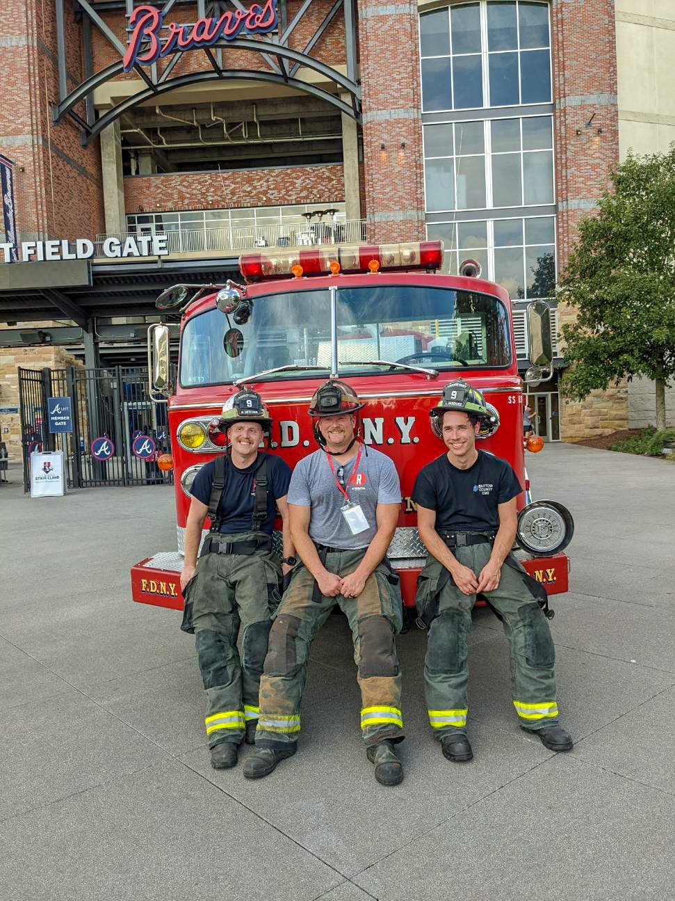 Cherokee County Firefighters Observe 9/11 With Memorial Stair Climb