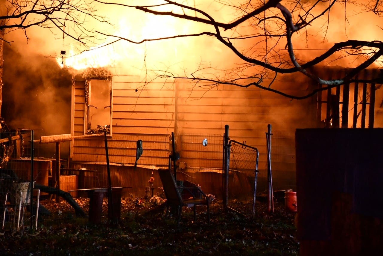 Ball Ground Fire Injures 1, Destroys Home