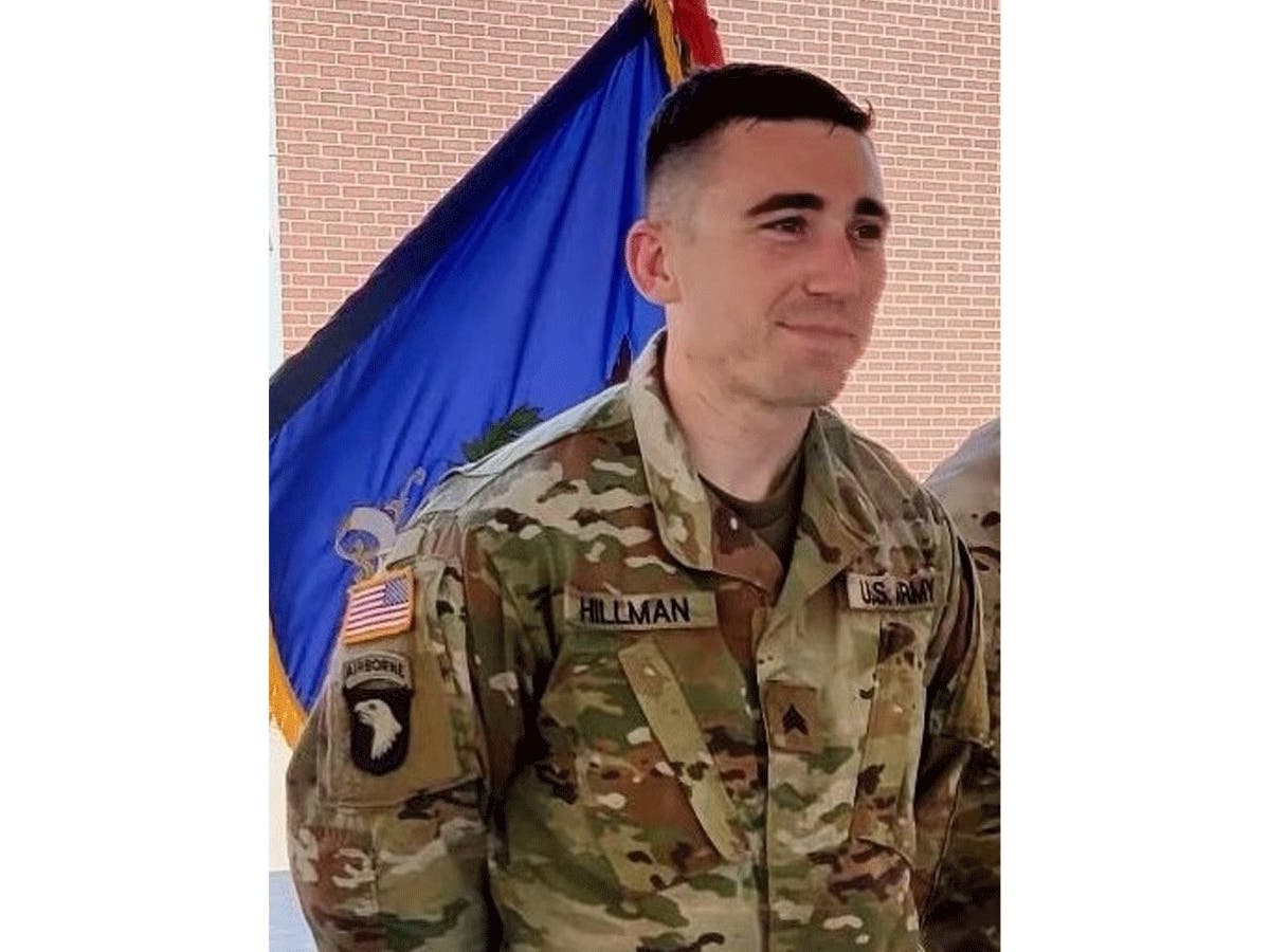 Sgt. Nathan Hillman, with the Third Infantry Division of the Second Armored Brigade Combat Team, dies Monday in a shooting.
