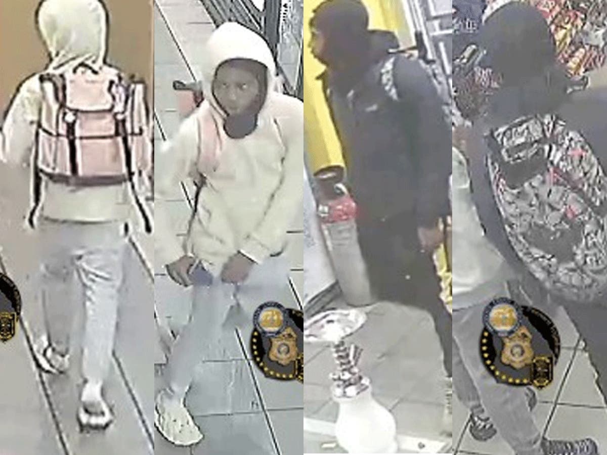 Police are searching for two suspects in the killing of an 18-year-old man Monday at Snapfinger Woods Drive gas station.