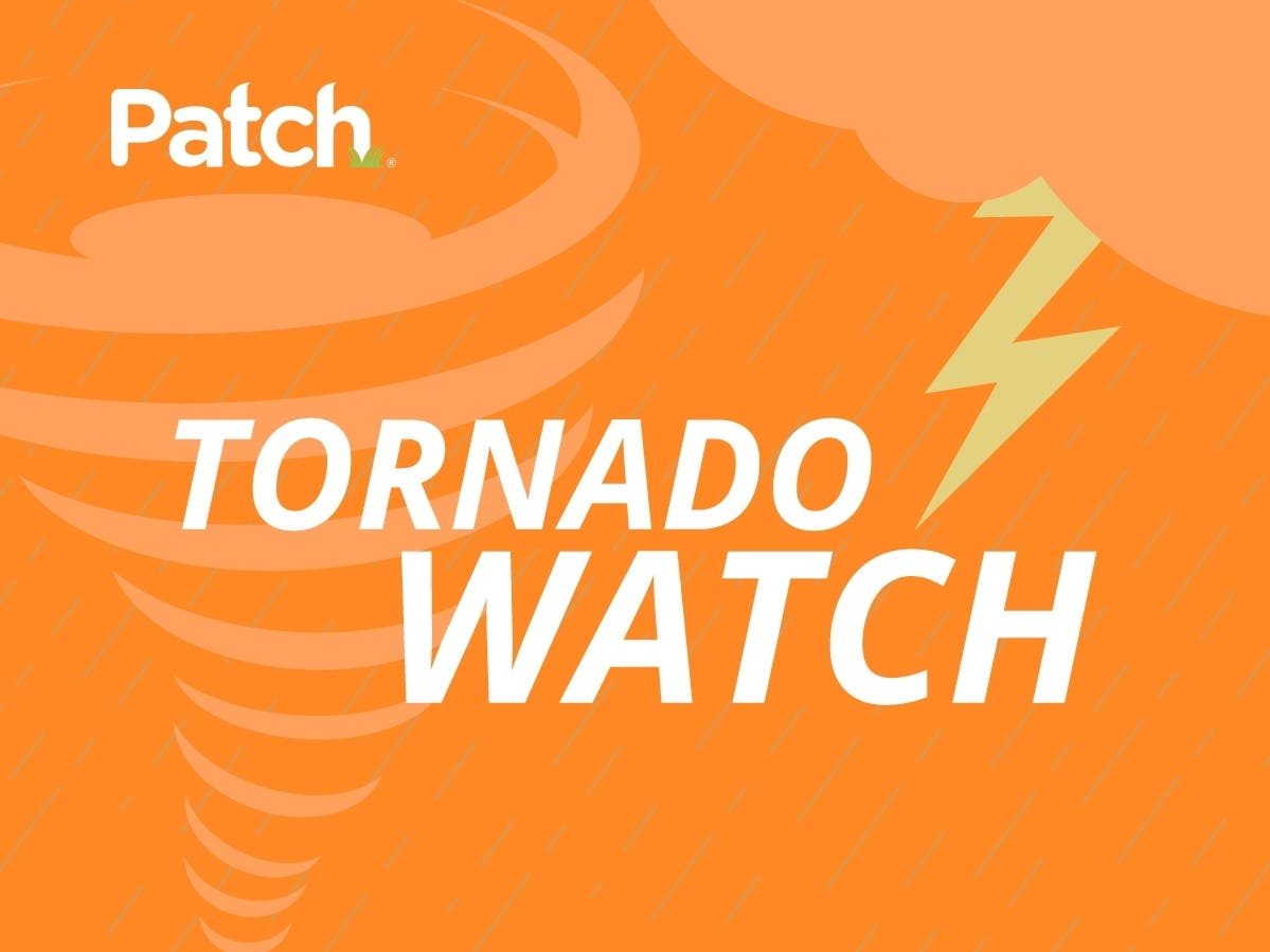 Several metro Atlanta counties are under a tornado watch until 7 p.m. Thursday.