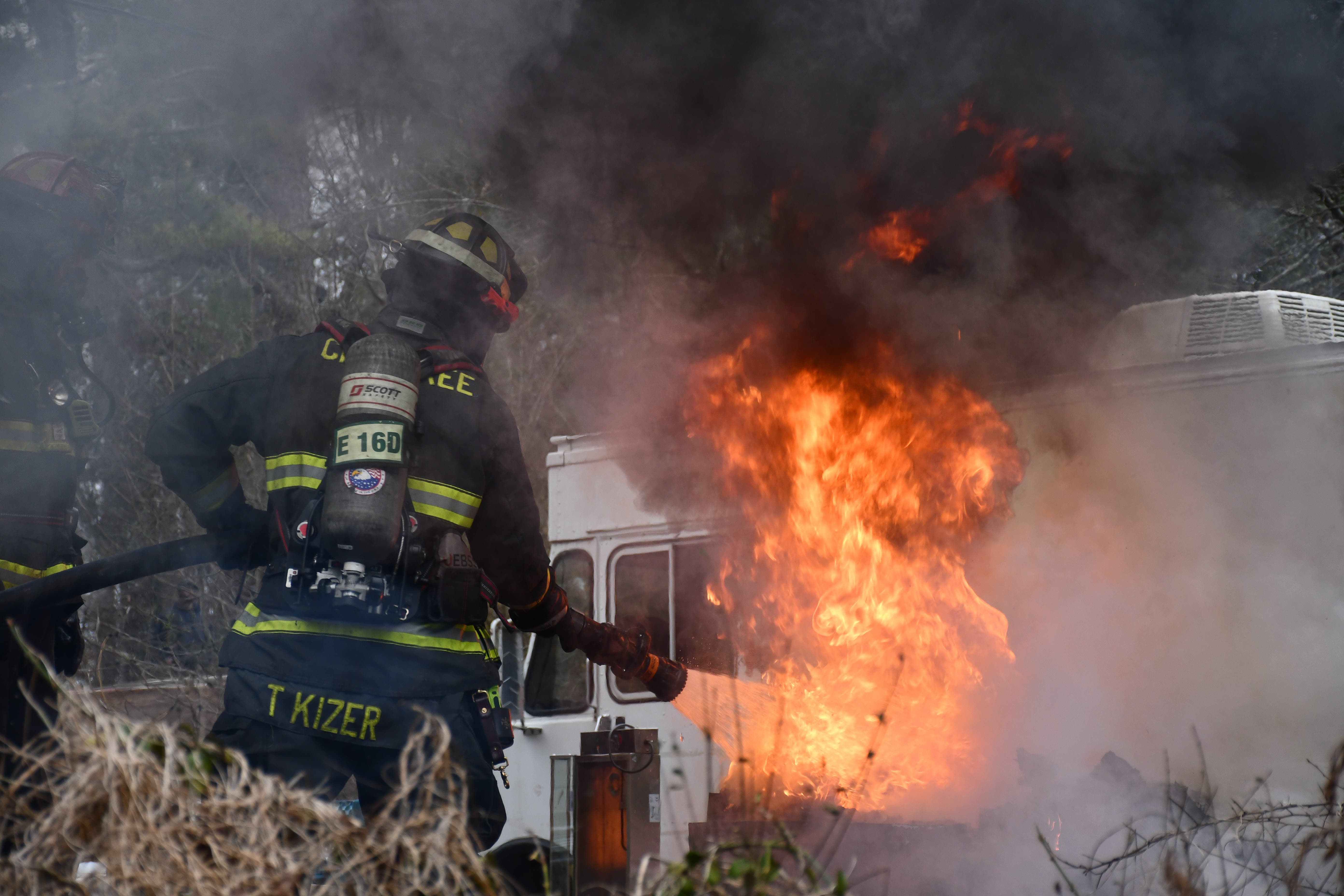 Firefighter Injured In Canton House Fire Firefighter Injured In Canton House Fire