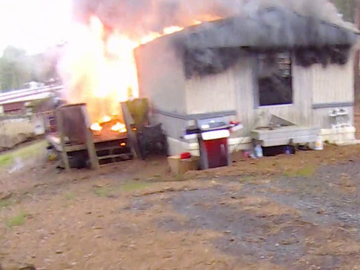 Man Found Dead In Woodstock Mobile Home Fire