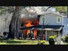 A two-story Pearidge Road house suffered significant damage Monday afternoon after a fire.