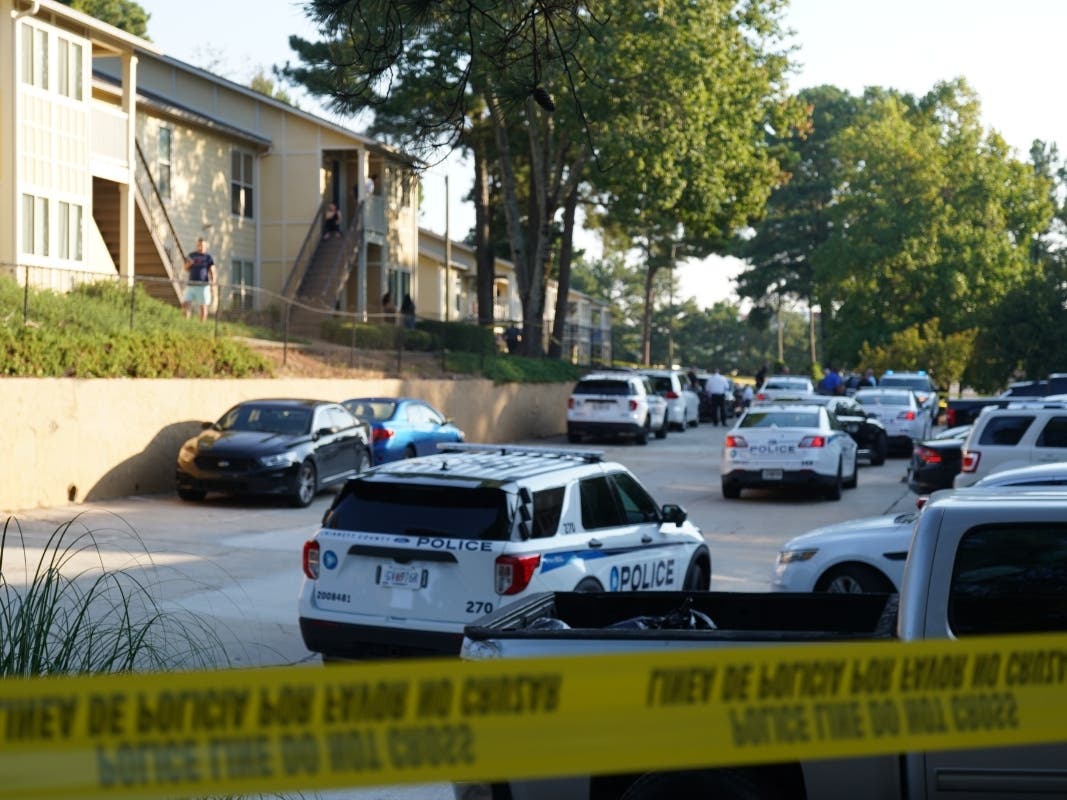 Gwinnett County Police are investigating a police shooting Friday at Chase Lane.