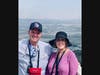 Georgia Sen. Russ Goodman and his mother, Donna Kane, stand at the top of Mount Carmel during a recent trip to Israel.