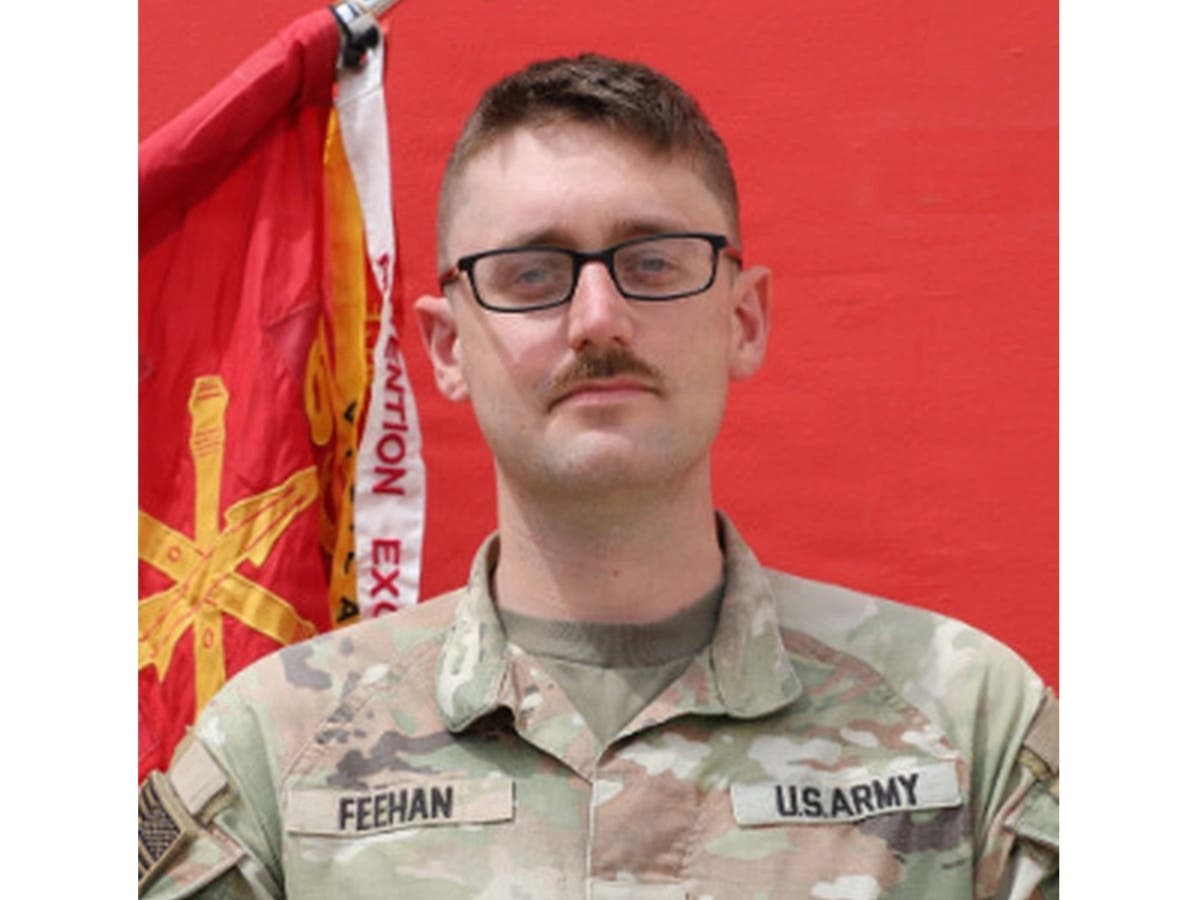 1st Lt. Tyler James Feehan, 25, 2nd Battalion, 55th Air Defense Artillery Regiment, 32nd Army Air and Missile Defense Command, is killed in action during an enemy attack Saturday at Muwaffaq Salti Air Base, Jordan.