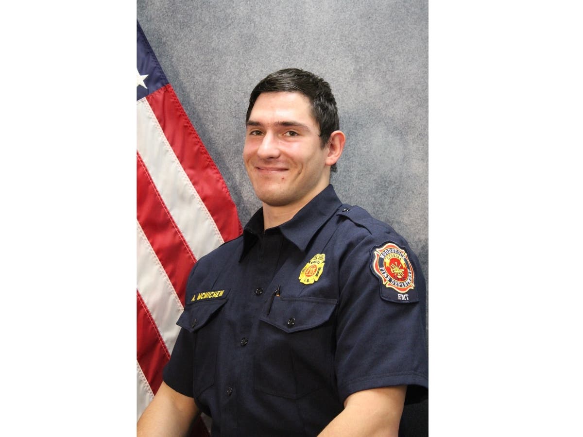 Woodstock Senior Firefighter ﻿Andrew McMichen recently dies while off-duty.
