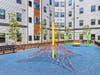 The Legacy at Herndon Square, which recently opened in downtown Atlanta, features a playground for residents.
