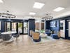 The Legacy at Herndon Square, which recently opened in downtown Atlanta, features a lounge for residents.