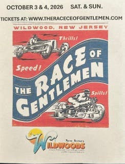 The Race of Gentlemen Oct. 3 & 4, 2026