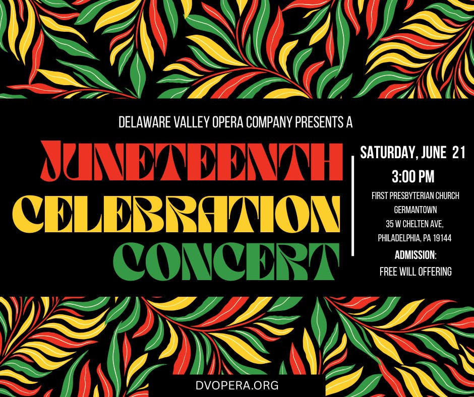 DVOC presents - A Juneteenth Celebration Concert