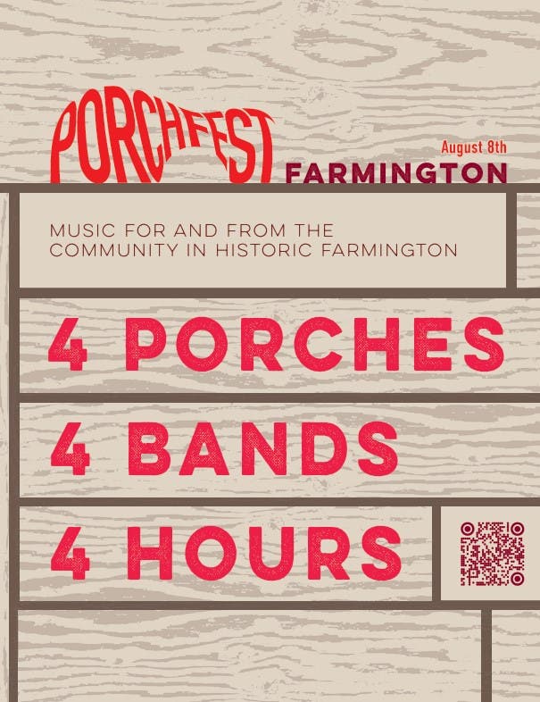 Porch Fest Farmington