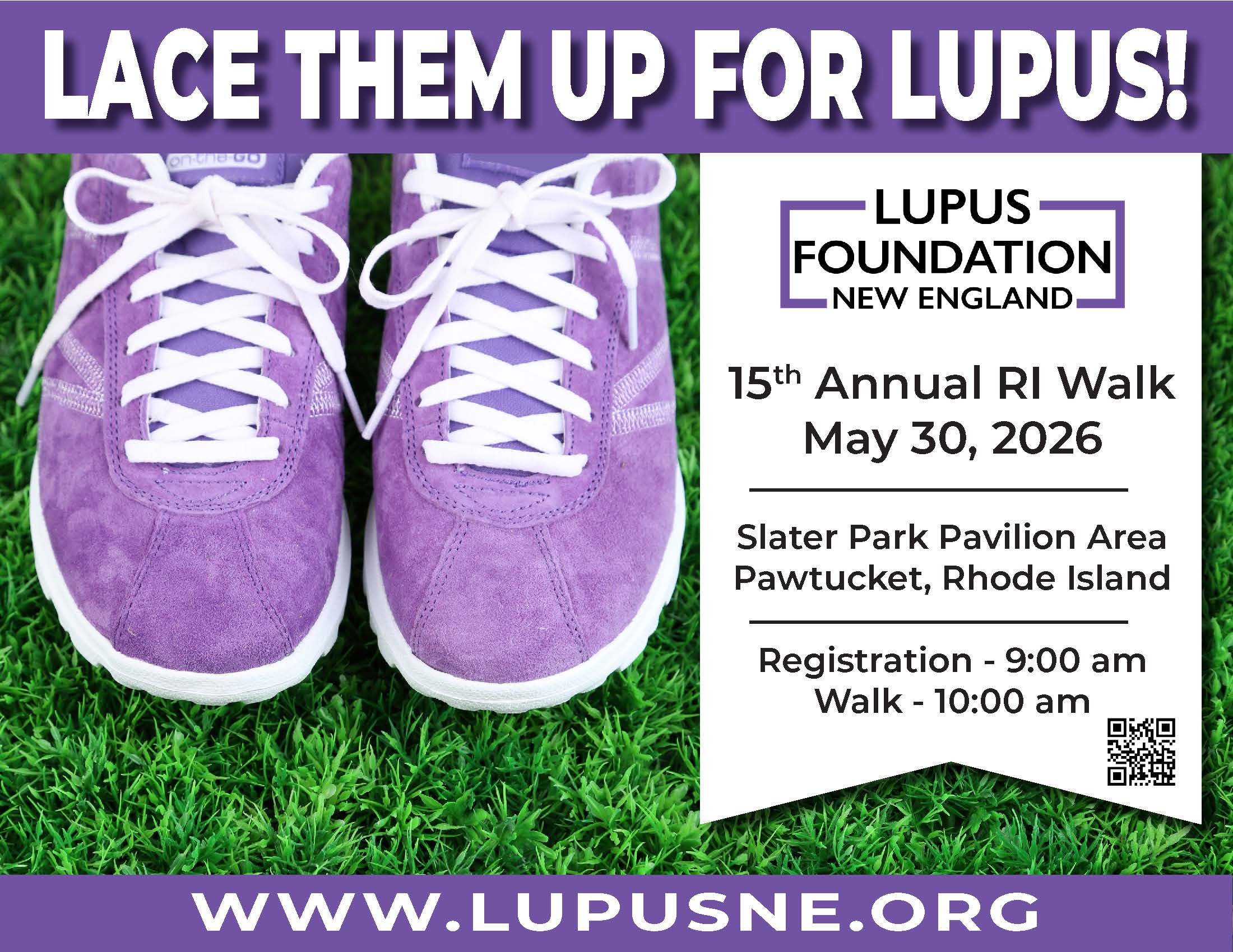 15th Annual RI Walk - Lace Them Up For Lupus!