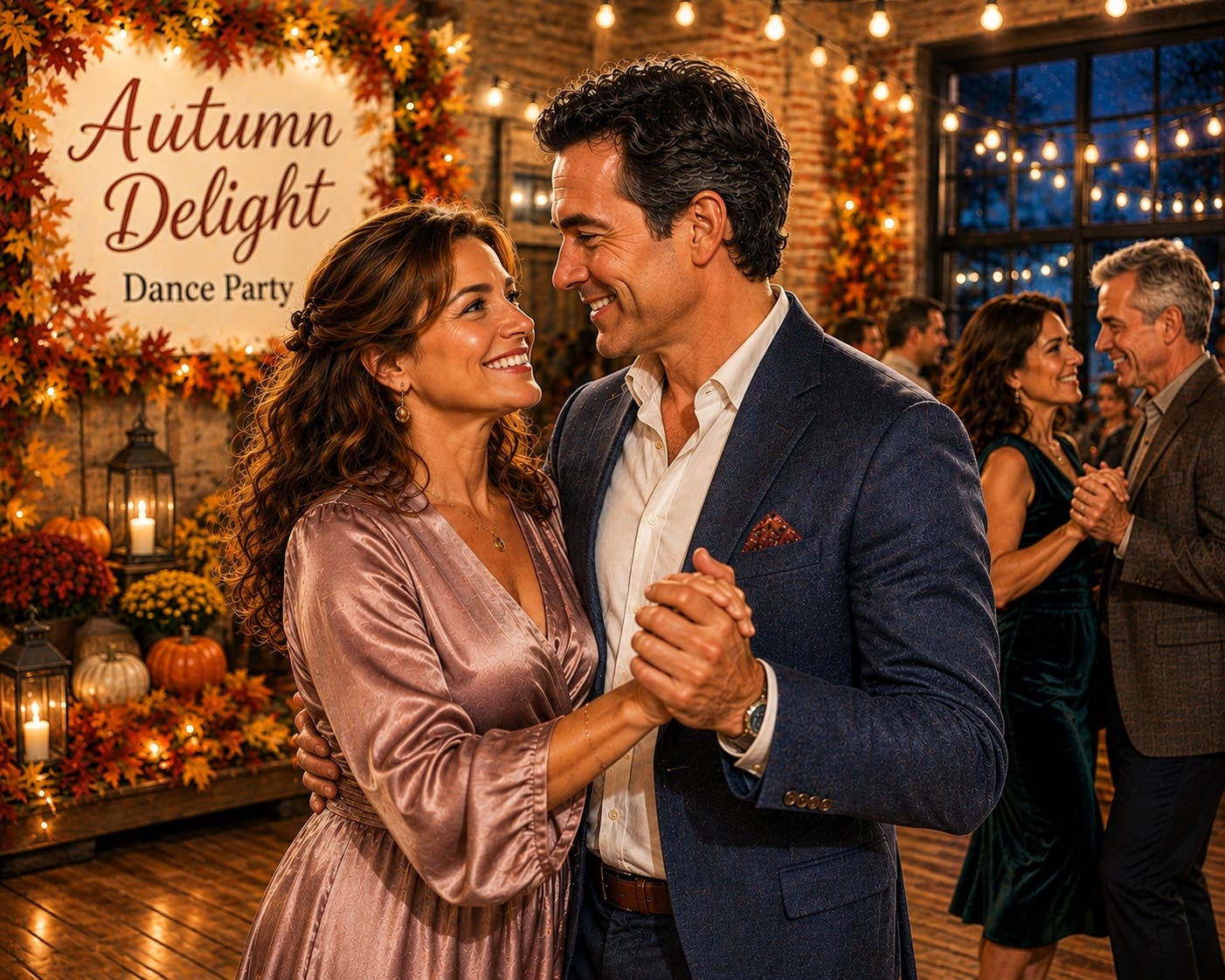 Celebrate Autumn with Singles Over 50 & 60+ for Mingling and Dancing