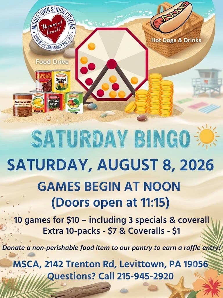 Saturday Bingo - 10 Games for $10