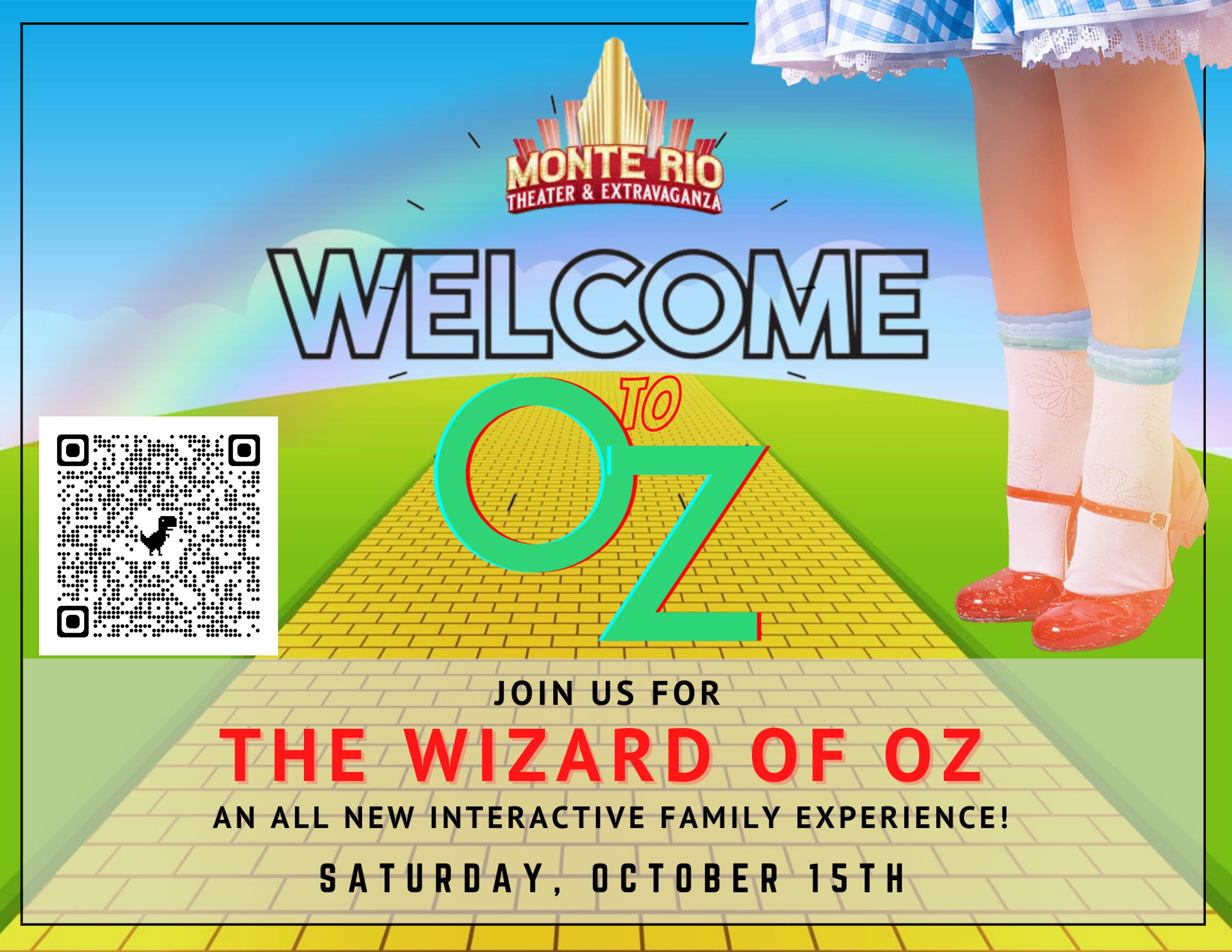 Oct 15 The Wizard Of Oz An All New Interactive Family Experience 