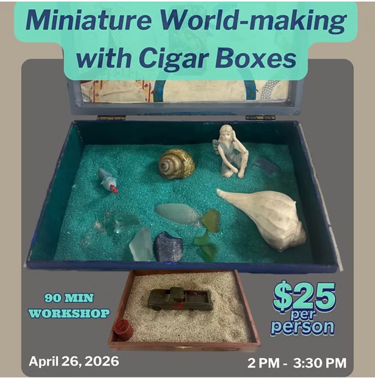 Miniature World-Making With Cigar Boxes