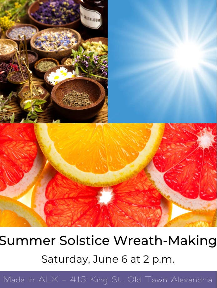 Summer Solstice Wreath Workshop